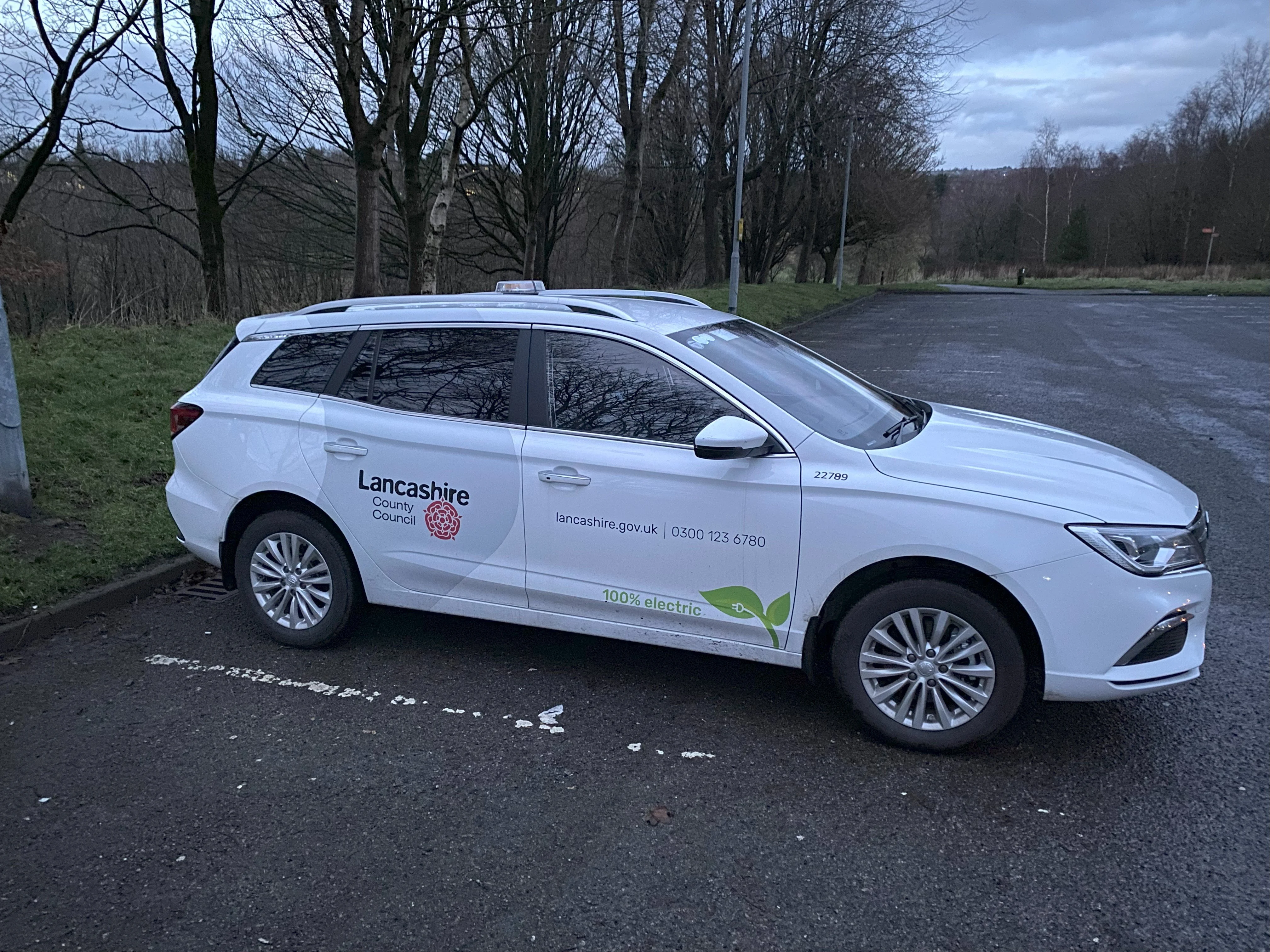 Lancashire County Council Traffic Enforcement Vehicle